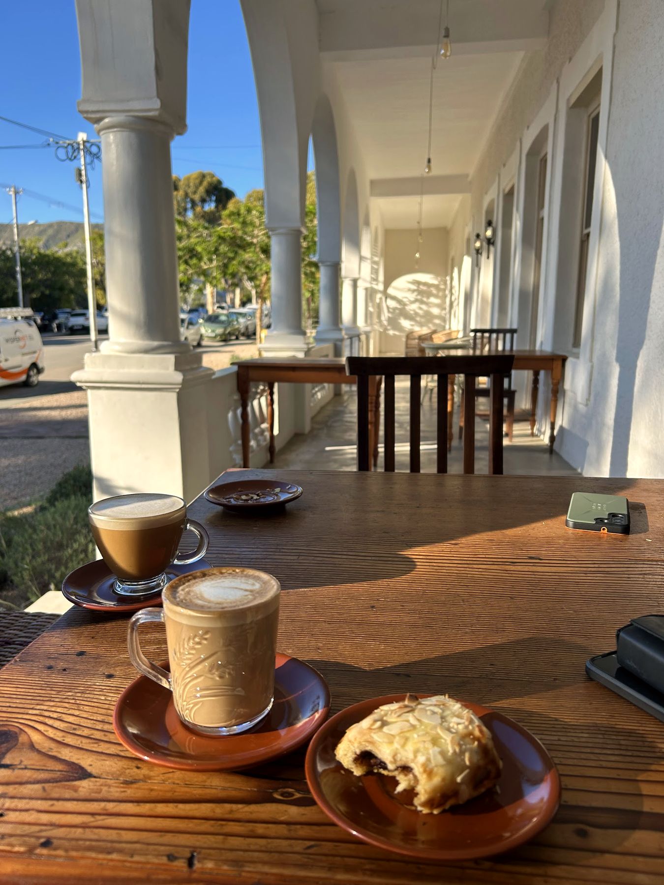 Coffee on the stoep