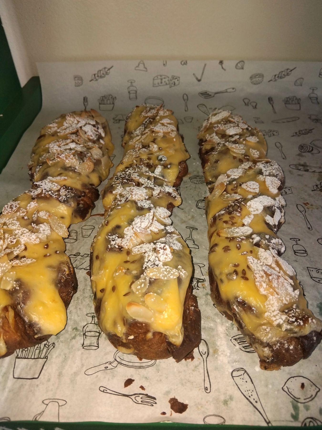 Fresh pastries